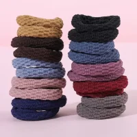 10er-Set elastische Haarbänder